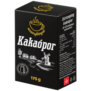 Aranybögre zsírszegény kakaópor 175 g